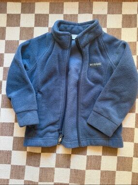 Columbia Kids Blue Fleece Zip Jacket